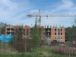 Budowa osiedla Murapol Śląskie Ogrody w kwietniu 2019 roku