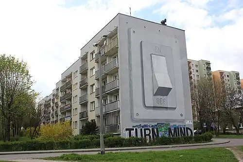 Bloki mieszkalne przy ulicy prof. J. Mikusińskiego