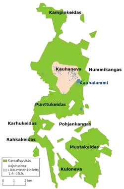 Plan Park NarodowyKauhaneva-Pohjankangas