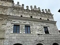 Szczegół kamienicy św. Krzysztofa