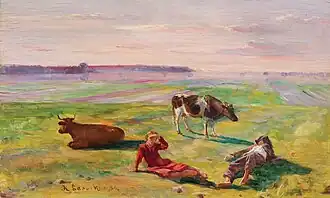 Pastuszkowie na pastwisku (1923)