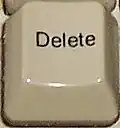 klawisz Delete