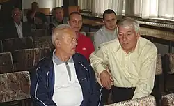 Z lewej ppłk rez. Jerzy Żak