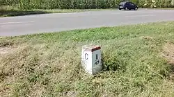 Widok od strony czeskiej (sierpień 2017)