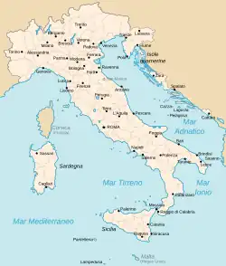 Mapa opisywanego kraju