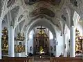 Wnętrze kościoła parafialnego