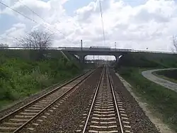 Wiadukt drogi nr 542 nad linią kolejową nr 140