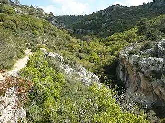 Tzw. Mała Szwajcaria na górze Karmel