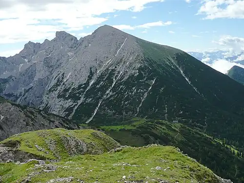 Widok na tle Solstein