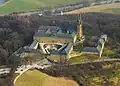Klasztor Banz, zdjęcie lotnicze