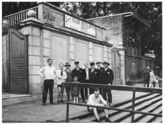 Przystań klubowa od strony wody