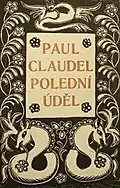 Strona tytułowa dzieła Paula Claudela w czeskim wydaniu, 1910