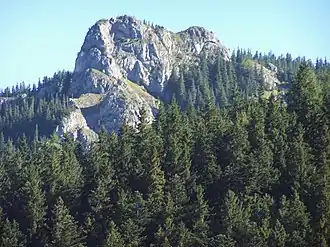 Widok z Doliny Kościeliskiej