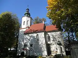 Kościół Najświętszego Salwatora w Krakowie z wieżą sprzed 1622