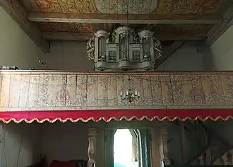 Kościół - chór i organy