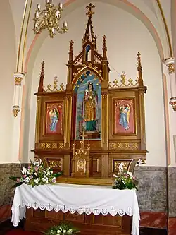 Ołtarz boczny św. Barbary