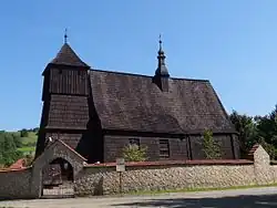 Zabytkowy kościół w Szyku