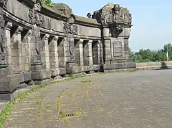 Część pergoli z prawym końcem