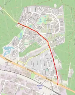 Plan przebiegu ulicy