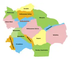 Plan gminy Kolbuszowa