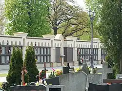 Legnica, kolumbarium na cmentarzu komunalnym