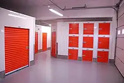 Różne rozmiary komórek magazynowych