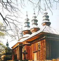 Cerkiew przed pożarem (14.10.2001)