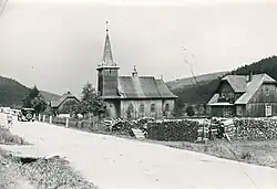 Widok kościoła przed 1936