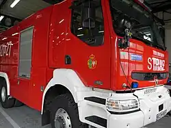 Samochód ratowniczo-gaśniczy, ciężki – GCBA 8/50 Renault