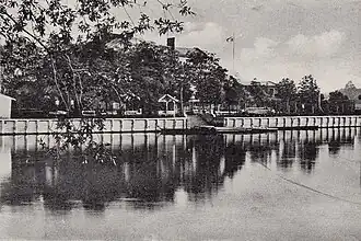 Przystań KTW Konin w czasie II wojny