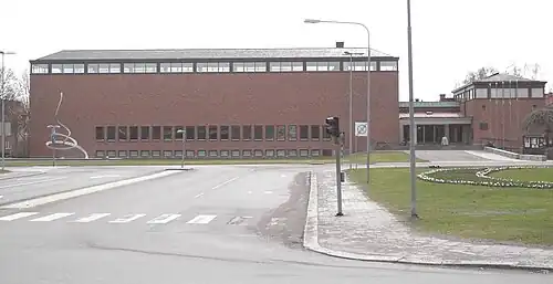 Projekt i budowa Konstmuseum w Norrköping (1941–1946)