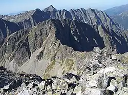 Widok z Mięguszowieckiego Szczytu