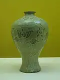 Koreański wazon z celadonu