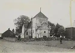 Widok kościoła, 1936