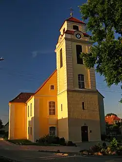 Zabytkowy kościół w Przytoku