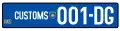 Customs Plates