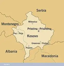 Mapa opisywanego kraju