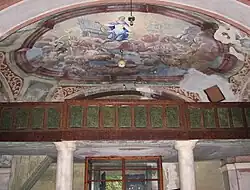 Freski pokrywające sklepienie