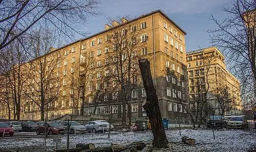 Koszutka II, bloki przy ul. S. Okrzei