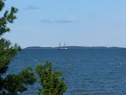 Widok na morze Bałtyckie