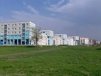 Widok od strony zachodniej (od NCK-u)