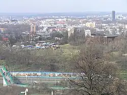 Wzgórze w czasie święta Rękawka