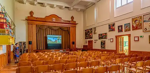 Sala teatralna w domu kultury