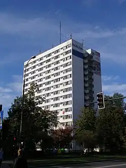 Jeden z domów studenckich