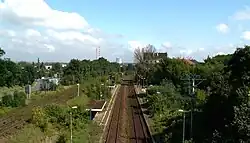 Przystanek przed przebudową w 2016