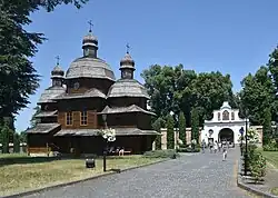 Brama i cerkiew Przemienienia