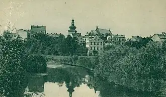 Widok od strony Wisłoka, przed 1934