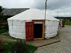 Jurta tatarska w Kruszynianach w Polsce