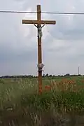 Krzyż przydrożny w Łące
