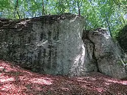 Jedna z Kubińcowych Skał